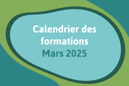 Calendrier des formations de mars 2025
